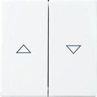 Busch Jaeger Jalousiewippe 2-fach Future Linear studioweiß 1785JA-84 von Busch-Jaeger