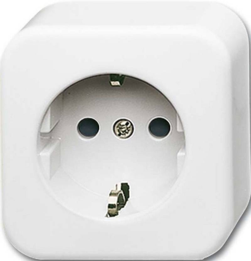 Busch-Jaeger Klemmen Busch-Jaeger Schuko-Steckdose 2300 EAP/11W-503 von Busch-Jaeger