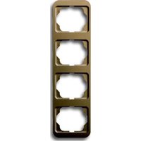 Busch-Jaeger Rahmen 4-fach bronze, senkr. alpha 1734-21 - 2CKA001754A1777 von Busch-Jaeger