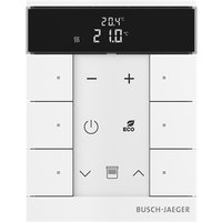 Busch-Jaeger Raumtemperaturregler 6fach, weiß matt SBR-F-6.0.11-884 - 2CKA006220A0894 von Busch-Jaeger