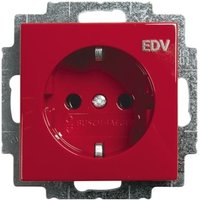 Busch-Jaeger SCHUKO Steckdosen-Einsatz rot 20 EUC/DV-917 - 2CKA002011A6236 von Busch-Jaeger