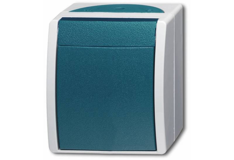 Busch-Jaeger Schalter BUSCH-JAEGER Feuchtraum-Wechselschalter 2601/6 von Busch-Jaeger
