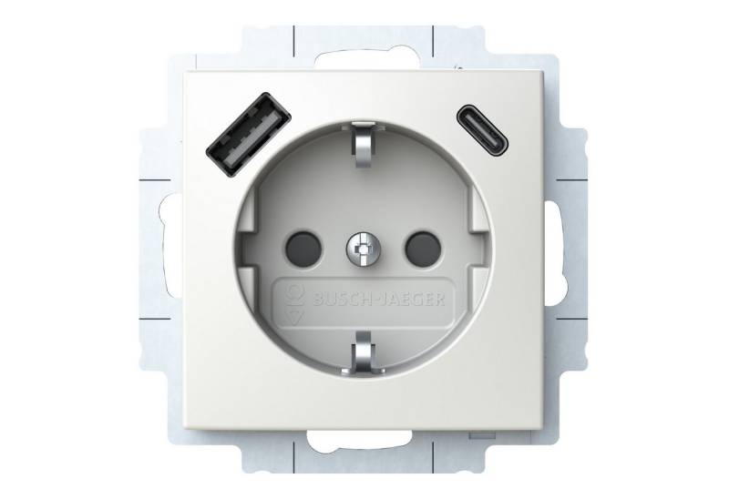 Busch-Jaeger Unterputz-Steckdose BUSCH-JAEGER USB/Steckdoseneinsatz 20 von Busch-Jaeger