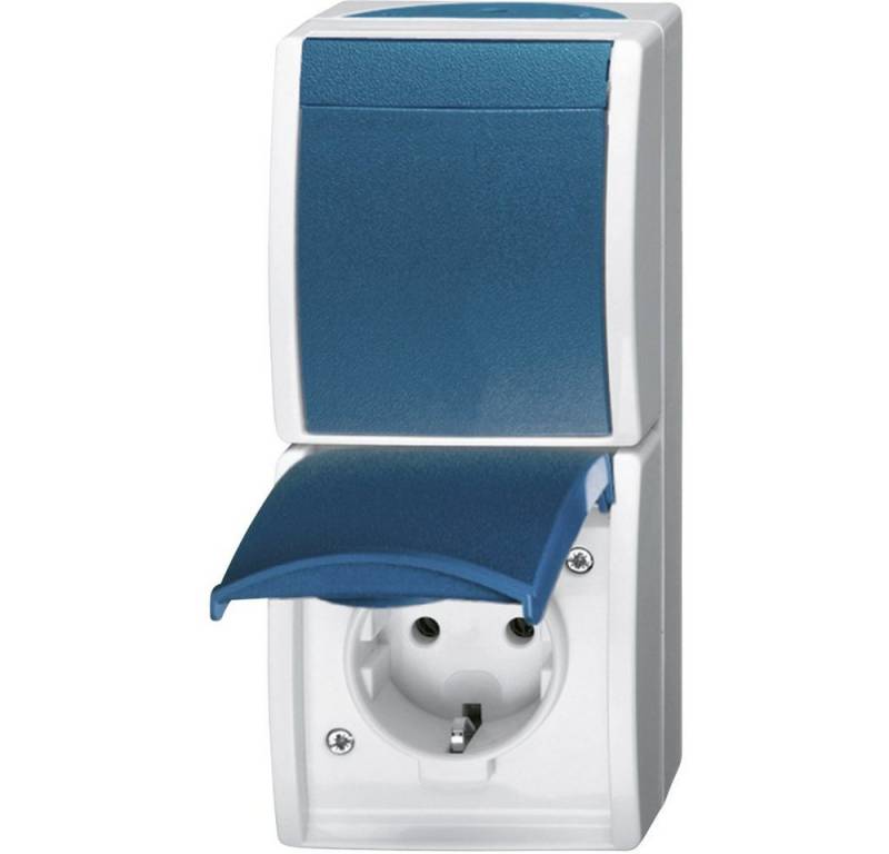 Busch-Jaeger Steckdose Busch-Jaeger 2601/6/20 EW-53 Feuchtraum-Schalterprogramm Schalter/St von Busch-Jaeger