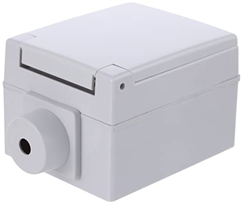 Busch-Jaeger 2064AG BUSC Steckvorrichtung 2064 AG Steckdose Mit Thermoplast-Klappdeckel (Ip 44), bunt von Busch-Jaeger