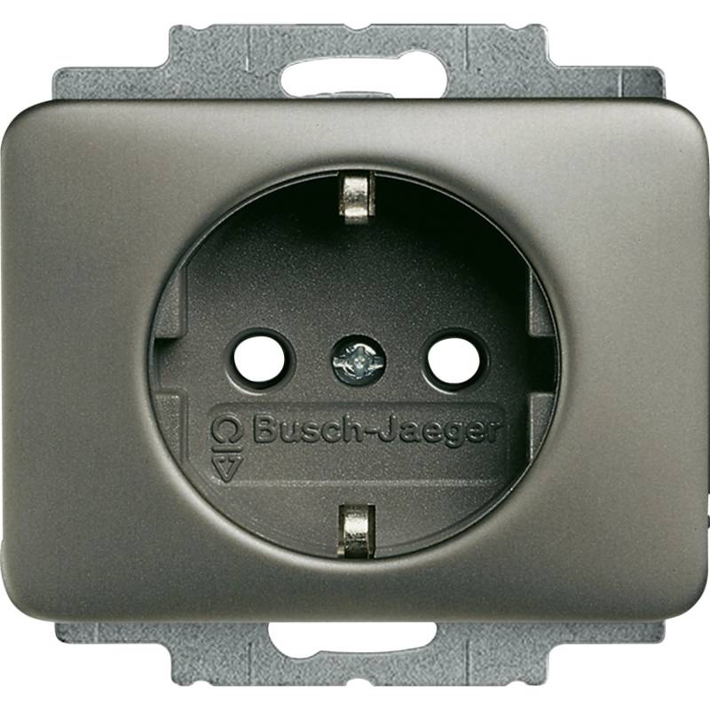 Busch-Jaeger Steckdoseneinsatz Alpha Nea Platin von Busch-Jaeger