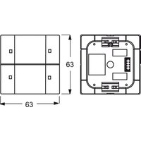 Busch-Jaeger Tastsensor 2fach m.Busankoppler 6126/01-84 - 2CKA006116A0173 Busch-Jaeger Tastsensor 2fach m.Busankoppler 6126/01-84 - 2CKA006116A0173 von Busch-Jaeger