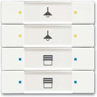 Busch-Jaeger Tastsensor 4/8fach Multifunktion 6127/02-884 von Busch-Jaeger