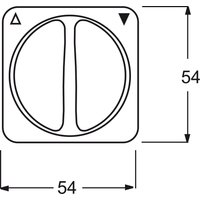 Busch-Jaeger Zentralscheibe aws Jalousie,m.Drehgriff 2542 DR-214 - 2CKA001753A2264 Busch-Jaeger Zentralscheibe aws Jalousie,m.Drehgriff 2542 DR-214 - 2CKA001753A2264 von Busch-Jaeger