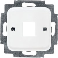 Busch-Jaeger Zentralscheibe aws für 1 Modular Jack 2561-214 - 2CKA001753A3833 von Busch-Jaeger