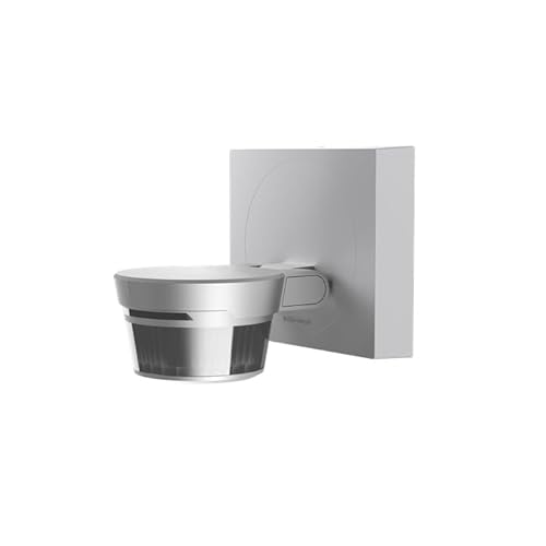 Busch-Wächter® Pro Set: Busch-Jaeger 6851/22-133 220° BT Bewegungsmelder mit Steuerung via Bluetooth App Flexible Montage + 6851/DR-133 Designrahmen Alusilber von Busch-Jaeger