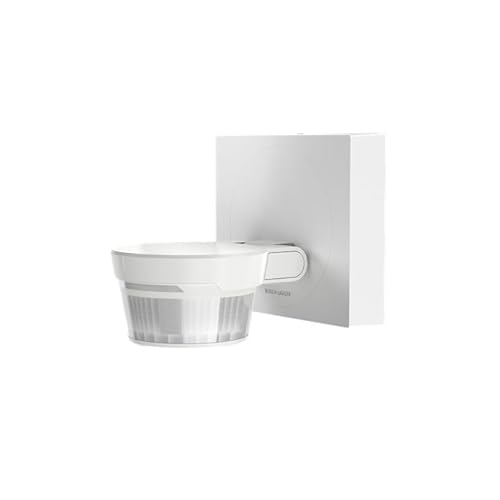 Busch-Wächter® Pro Set: Busch-Jaeger 6851/22-134 220° BT Bewegungsmelder mit Steuerung via Bluetooth App Flexible Montage + 6851/DR-134 Designrahmen Weiß von Busch-Jaeger