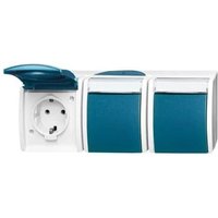 Busch-jaeger - 2300/3 EWN-53 schuko® Steckdose 3-fach von Busch-Jaeger