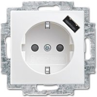 Busch-jaeger - Balance si schuko USB-Steckdose alpinweiß 20 EUCBUSB-914 von Busch-Jaeger