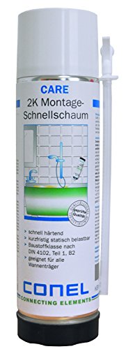 CARE 2K-Montage-Schnellschaum B2 400ml f.Wannenträger-/Türzargenmontage von CONEL