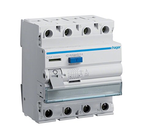 Hager FI-Schutzschalter CGA440D Hager FI-Schutzschalter CGA440D von Busch-Jaeger