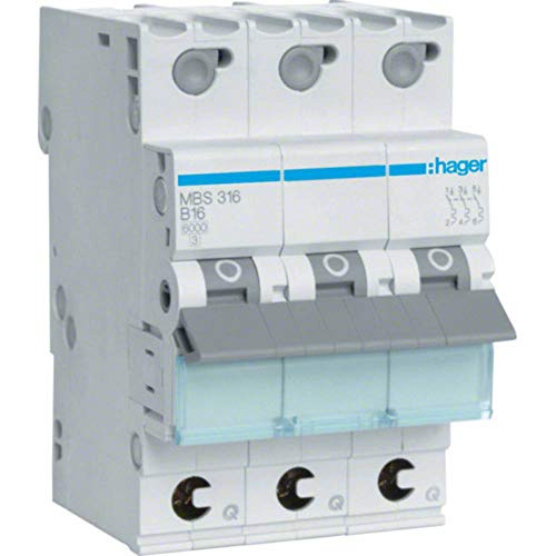 Hager Leitungsschutzschalter MBS316 Hager Leitungsschutzschalter MBS316 von Busch-Jaeger
