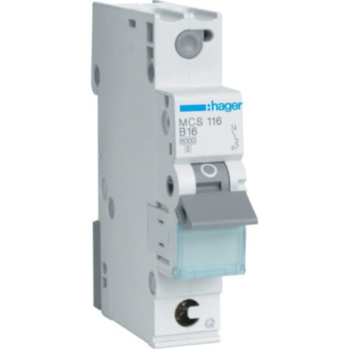Busch-Jaeger MCS116 LS-Schalter 1P 6kA C-16A QC Quick Connect 1M von Busch-Jaeger