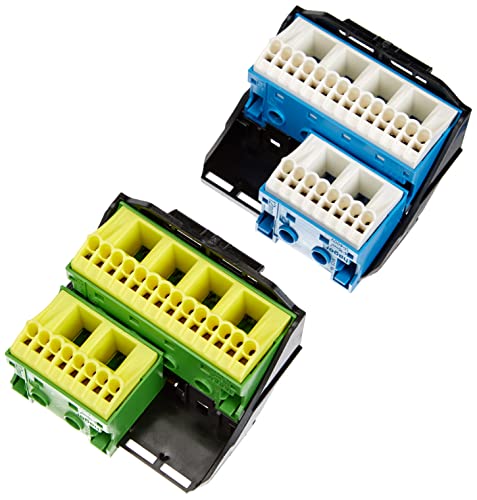 Hager PE/N-Clamp M.Träger FZ384 2 x 28 Quick-Connect Hauptleitungsklemme 3250612770038 von Busch-Jaeger