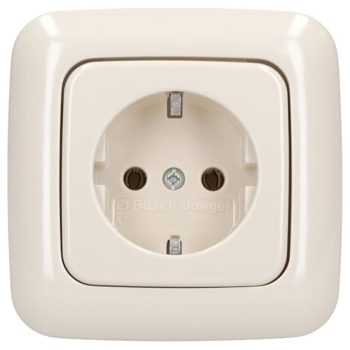 Busch-Jaeger Busch-Duro 2000 SI Komplettset: 20 EUC-212 SCHUKO Steckdose + 2511-212 1-Fach Rahmen Cremeweiß Busch-Jaeger Busch-Duro 2000 SI Komplettset: 20 EUC-212 SCHUKO Steckdose + 2511-212 1-Fach Rahmen Cremeweiß von Busch-Jaeger