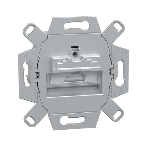 Schneider Electric Merten UAE-Einsatz, 8 Kat, 6A, iso, Unterputzeinsatz 1xRJ45, Antennendose, Artikelnummer MEG4530-0000 von Merten