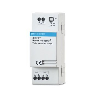 Bus-Videoverteiler Welcome F=verteilen 83320/0 Bus-Videoverteiler Welcome F=verteilen 83320/0 von Busch-jaeger