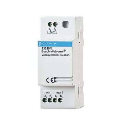 Bus-Videoverteiler Welcome F=verteilen 83325/2 Bus-Videoverteiler Welcome F=verteilen 83325/2 von Busch-jaeger