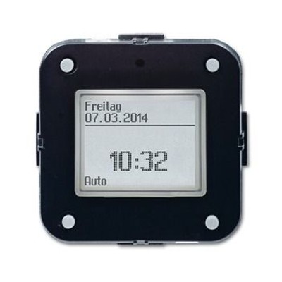 Jalousie-Schaltuhr UP Timer sw glz integrierte Zeitschaltuhr von Busch-jaeger