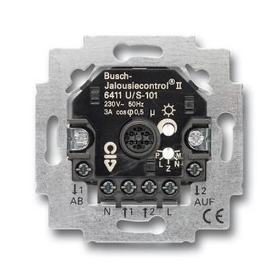 Jalousiesteuerung UP Jalousiecontrol II sw glz mit Helligkeitssensoranschluss Jalousiesteuerung UP Jalousiecontrol II sw glz mit Helligkeitssensoranschluss von Busch-jaeger