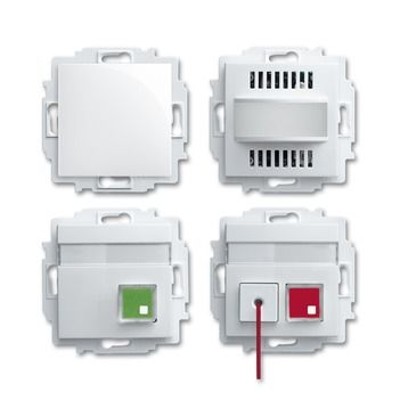 Komplettset f.Beh aws RAL9010 Komplettset f.Beh aws RAL9010 von Busch-jaeger