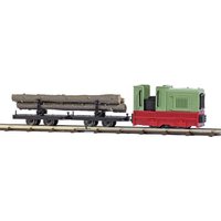 Busch 12012 H0f Feldbahn Start-Set Holztransport von Busch