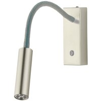 Gebraucht] Busch Mit Flexarm Rocco Led Wandlampe Wandleuchte Lampe Leuchte Licht Wandlicht B-Ware von Busch
