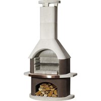 BUSCHBECK Gartengrillkamin »San Remo«, 110 cm - bunt von Buschbeck