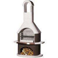 BUSCHBECK Gartengrillkamin »St. Moritz«, 110 cm - weiss von Buschbeck