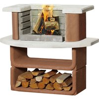 BUSCHBECK Grillbar »Kansas«, BxHxT: 65 x 101 x 110 cm - weiss von Buschbeck