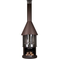 BUSCHBECK Grillkamin »Melbourne«, BxHxT: 65 x 230 x 65 cm - braun BUSCHBECK Grillkamin »Melbourne«, BxHxT: 65 x 230 x 65 cm - braun von Buschbeck