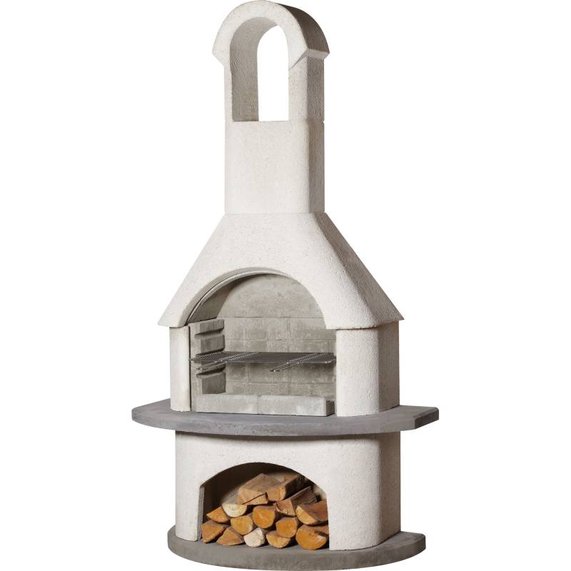 Buschbeck Grillkamin 'Valenzia' weiß/anthrazit 110 x 203 x 65 cm Buschbeck Grillkamin 'Valenzia' weiß/anthrazit 110 x 203 x 65 cm von Buschbeck