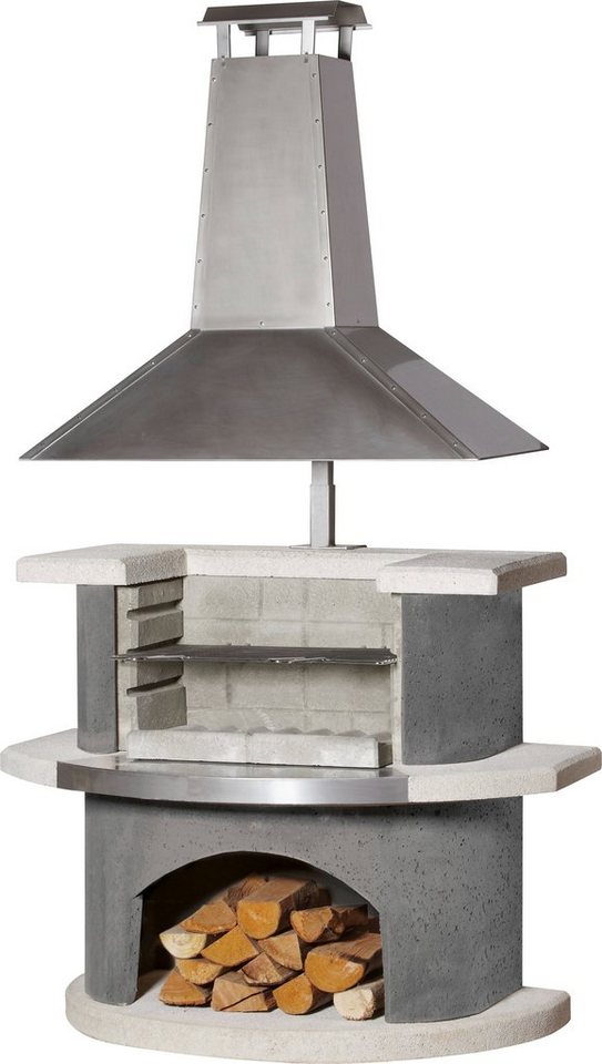 Buschbeck Grillkamin Zürich, BxTxH: 110x65x210 cm von Buschbeck