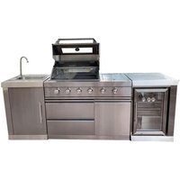 Outdoorküche Oxford bbq Grill Gas Gasgrill 4 Brenner 19,2 kW - Buschbeck von Buschbeck