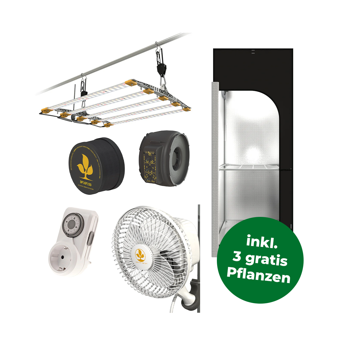 Grow Set LED 60 Basic Grow Set LED 60 Basic von Bushdoctor