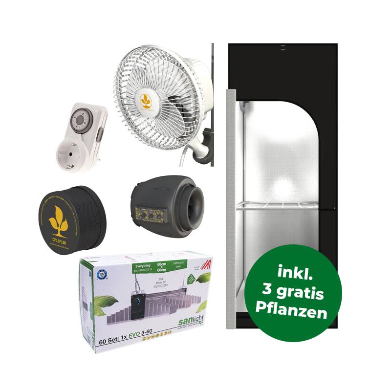 Grow Set LED 60 Deluxe von Bushdoctor