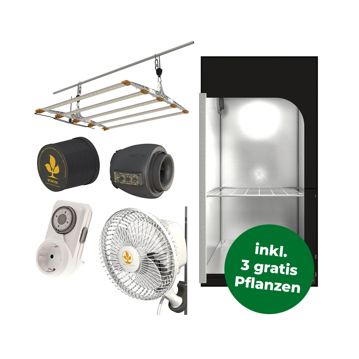 Grow Set LED 90 Basic Grow Set LED 90 Basic von Bushdoctor