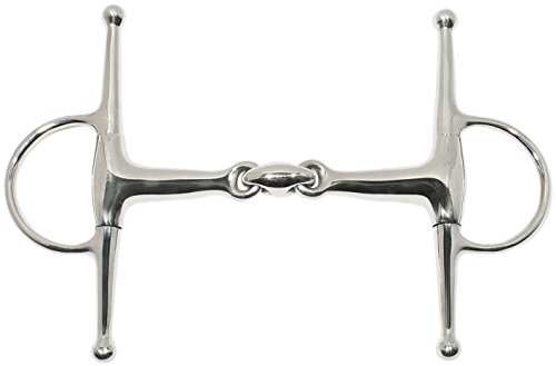 Knebeltrense EDELSTAHL, doppelt gebrochen, 12.5 cm, 18 mm, Edelstahl, 18mm Knebeltrense EDELSTAHL, doppelt gebrochen, 12.5 cm, 18 mm, Edelstahl, 18mm von Busse
