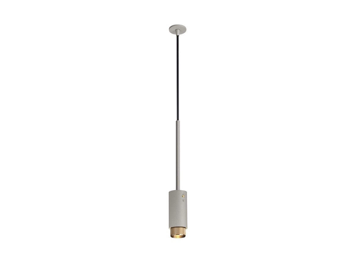 Buster+Punch - Exhaust Linear Pendelleuchte Stone/Brass Buster+Punch von Buster+Punch