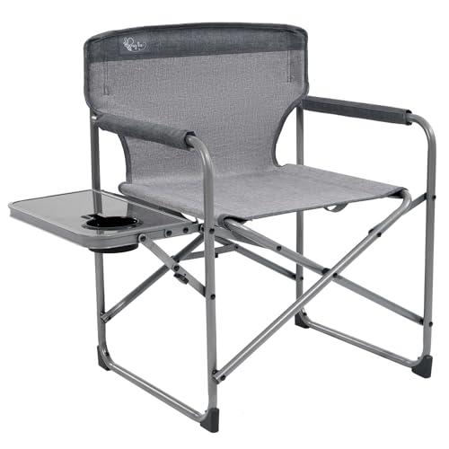 Busy Bee Campingstuhl für Kinder mit klappbarem Beistelltisch, leicht, flach und kompakt, Perfekter Strandstuhl für Kinder oder extra tragbarer Stuhl, trägt 68 kg. von Busy Bee