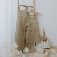 Personalisierte Schürzen Erwachsene Und Kinder Mama Tochter Passende Backschürze Benutzerdefinierte Familienkochschürzen Familie von BusyPuzzle