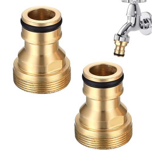2 x Universal Wasserhahnanschluss für Mischbatterie Schlauchkupplung, Schlauchadapter Wasserhahn Adapter 2 x Universal Wasserhahnanschluss für Mischbatterie Schlauchkupplung, Schlauchadapter Wasserhahn Adapter von But Oswetf