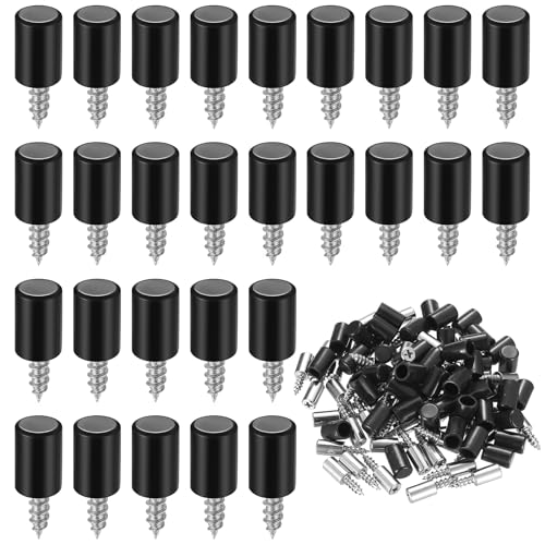 50 Regalbodenträger Ø7.3mm, Selbstschneidende Schrauben Einlegeboden Halter, Regalbodenhalter, Regalhalterung für Bücherregal Möbel Schrankboden Halter, (schwarz) 50 Regalbodenträger Ø7.3mm, Selbstschneidende Schrauben Einlegeboden Halter, Regalbodenhalter, Regalhalterung für Bücherregal Möbel Schrankboden Halter, (schwarz) von But Oswetf