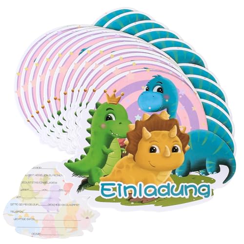 But Oswetf Einladungskarten Kindergeburtstag, 12er Set Cartoon Einladungskarten Kindergeburtstag Junge Mädchen, Deutsche Geburtstags Einladungskarten für Kinder Geburtstag Partys (Dinosaurier 2) But Oswetf Einladungskarten Kindergeburtstag, 12er Set Cartoon Einladungskarten Kindergeburtstag Junge Mädchen, Deutsche Geburtstags Einladungskarten für Kinder Geburtstag Partys (Dinosaurier 2) von But Oswetf