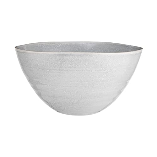 BUTLERS Schale 2700ml Geschirr Grau aus Steinzeug -MANOR- Mikrowelle und Spülmaschinegeeignet, Bowl, Schüssel für Obst, ideal als Servierschale, Rührschüsseln oder Dekoration von BUTLERS